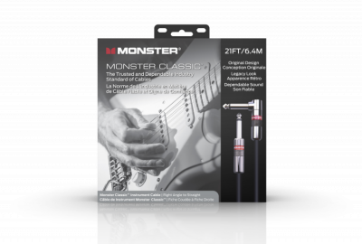 MONSTER CABLE CLASSIC - Kabel instrumentalny 6.4m