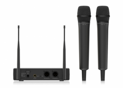Behringer XTM1-35 DUAL VOCAL SET - System bezprzewodowy UHF z 2 mikrofonami bezprzewodowymi