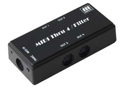 MIDITECH MIDI Thru 4/ Filter - Powielacz sygnału MIDI