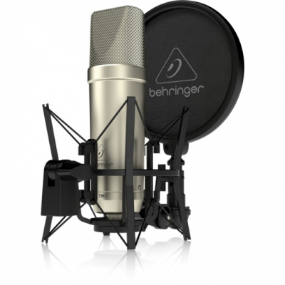 Behringer TM1 -  Zestaw do nagrań: mikrofon wielkomembranowy + akcesoria