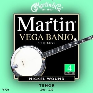 Martin V720 Banjo 9-30 struny do banjo 4-str