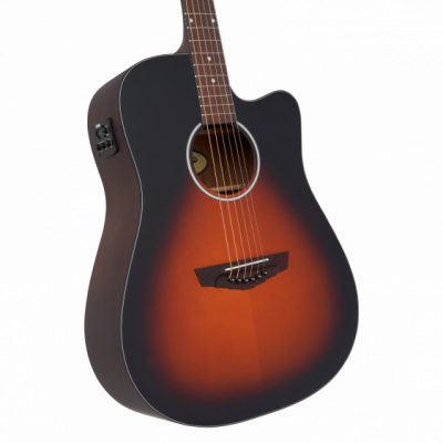 D'angelico Premier Bowery LS Vintage Sunburst - gitara elektroakustyczna