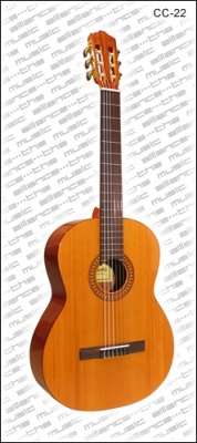 Salvador Cortez CC-22 - gitara klasyczna 4/4