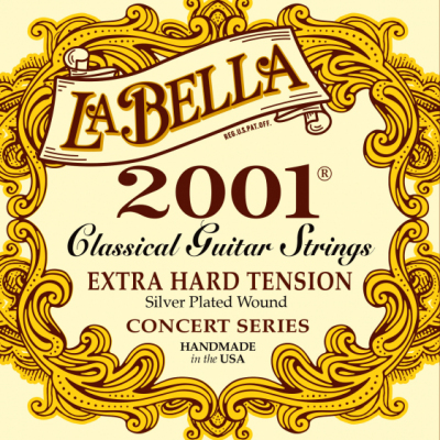 La Bella 2001 Classical Extra Hard Tension - Struny do gitary klasycznej