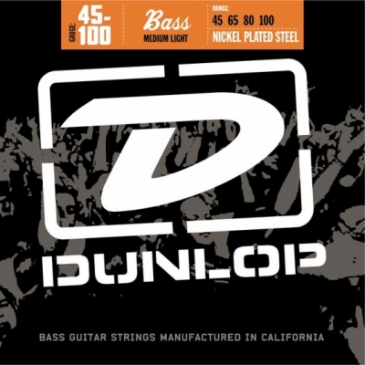 Dunlop Nickel Bass 45-100 - struny do gitary basowej