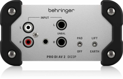Behringer DI22P - DI-box pasywny stereo