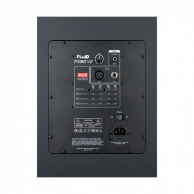 Fluid Audio FX80 V2 - aktywny monitor studyjny o konstrukcji koaksjalnej z 8” wooferem