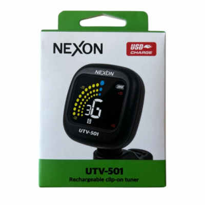 NEXON UTV-501 - Tuner chromatyczny z akumulatorem i USB