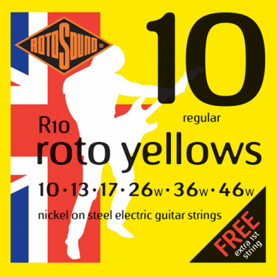 Rotosound R10 Regular [10-46] niklowane struny do gitary elektrycznej
