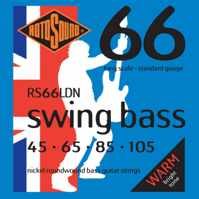 Rotosound RS66LDN - 4 struny bas [45-105] niklowane