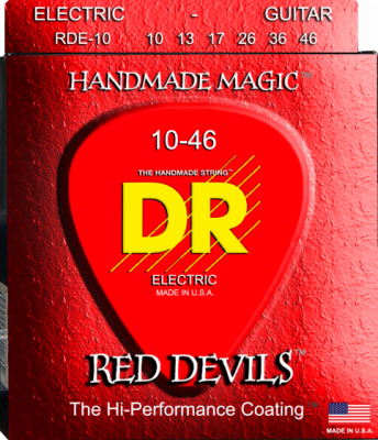 DR struny do gitary elektrycznej RED DEVILS 10-46