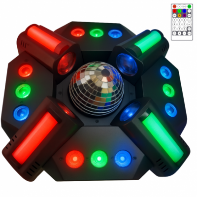 LIGHT4ME MULTIX - Multiefekt świetlny 3w1 LED