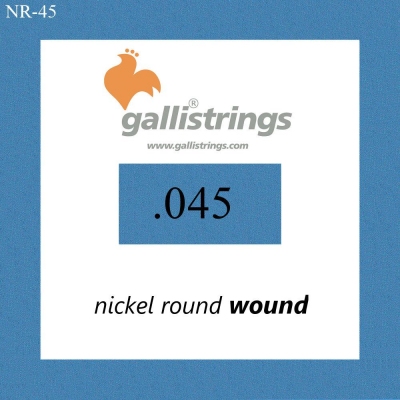 Galli NR045 - pojedyncza struna do gitary basowej-12348