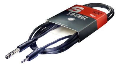 Stagg SAC3MPSPS - kabel połączeniowy instrumentalny 3m-4113