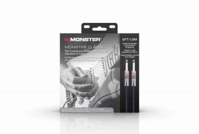 MONSTER CABLE CLASSIC - Kabel instrumentalny 1.8m