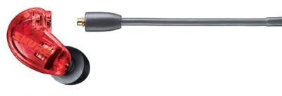 Shure SE215SPE-RD-EFS - Słuchawki douszne z pojedynczym przetwornikiem