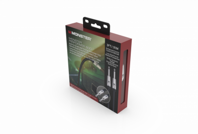 MONSTER CABLE PERFORMER 600 - kabel głośnikowy 0.9m