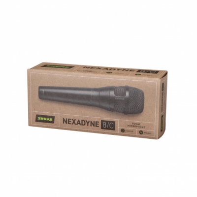 Shure NXN8/C - Mikrofon dynamiczny Nexadyne, Kardioidalny ze złączem XLR, czarny