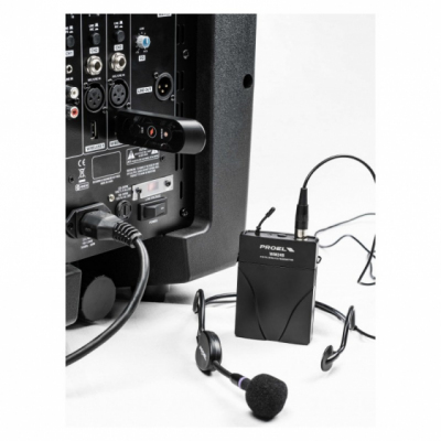 Proel U24B system bezprzewodowy USB z mikrofonem nagłownym