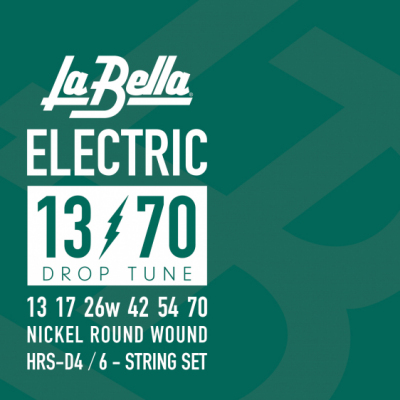 La Bella Electric Drop Tune 13-70 HRS-D4 - Struny do gitary elektrycznej