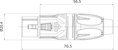 Roxtone MSL4CL6 - Kabel wieloparowy 6m