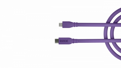 RODE SC19 - Kabel USB-C - Lightning 1.5m fioletowy
