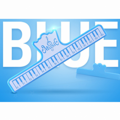 KERA CLIP PIANO niebieski- Klips do papieru niebieski