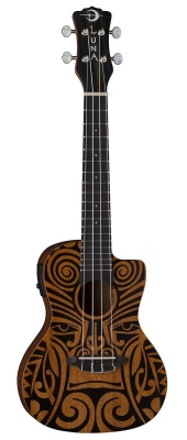 Luna Uke Tribal C EL - ukulele koncertowe-12956