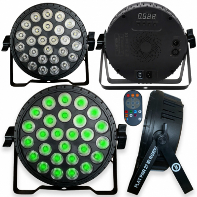 LIGHT4ME FLAT PAR 27 IR RGBW - Reflektor PAR