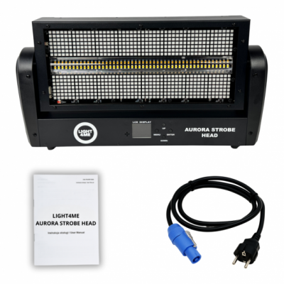 LIGHT4ME AURORA STROBE HEAD - Ruchomy stroboskop sceniczny