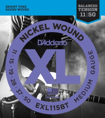 D'addario EXL115BT 11-50 - struny do gitary elektrycznej