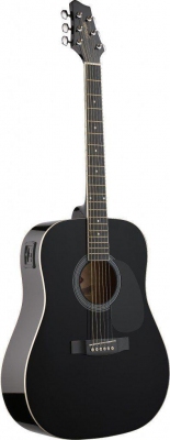 Stagg SW-201 BK VT - gitara elektro-akustyczna-5227