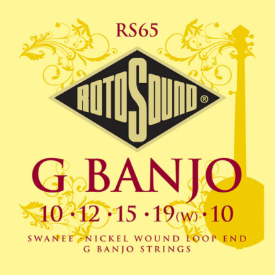 Rotosound RS65 - 5 strun banjo [10-10] niklowane