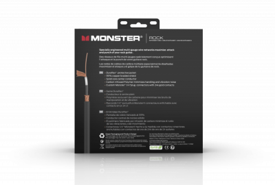 MONSTER CABLE ROCK - KAbel instrumentalny 6.4m