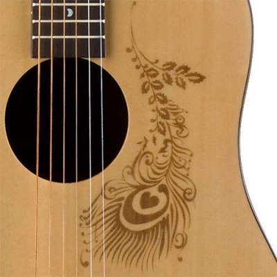 Luna Gypsy Select Henna - Gitara akustyczna-2633