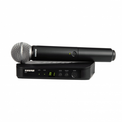 Shure BLX24E/SM58-M17 - System bezprzewodowy z mikrofonem SM58 (662-686 MHz)