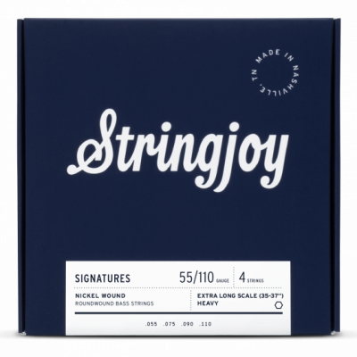 Stringjoy BA55110XL struny do gitary basowej niklowane 55-110 4-str Extra Long
