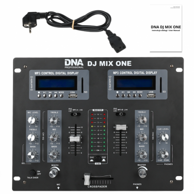 DNA DJ MIX ONE - Mikser analogowy DJ