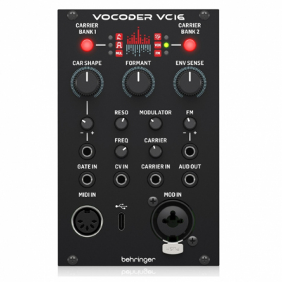 Behringer VOCODER VC16 - Moduł syntezatora modularnego