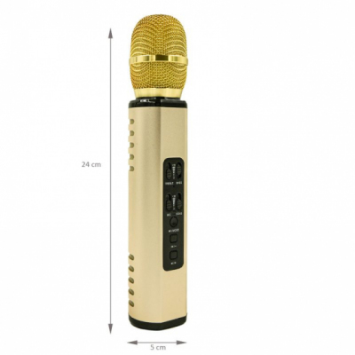 NN KM6 - mikrofon bezprzewodowy karaoke z Bluetooth oraz głośnikiem