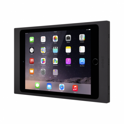 IPORT SM BEZEL AIR / AIR 2 BLACK - uchwyt ścienny z alumniową ramką do iPada (czarna)