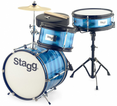 Stagg TIM J 3/12B BL - Akustyczny zestaw perkusyjny