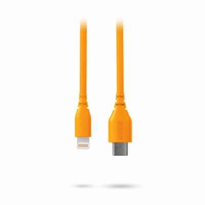 RODE SC21 - Kabel USB-C - Lightning 30cm pomarańczowy