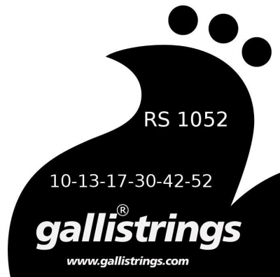 Galli RS1052 Custom Nickel - struny do gitary elektrycznej-6419