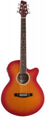 Stagg SW 206 CETU CS - gitara elektro-akustyczna-1382