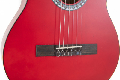 Gewa Basic - Gitara klasyczna czerwona 1/2