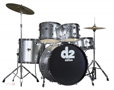 ddrum D2 Brushed Silver (BS)