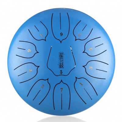 Hluru-Huashu THL11-12-SkyBlue - Tongue drum 12