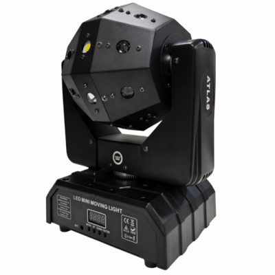 LIGHT4ME ATLAS - Ruchomy multiefekt świetlny LED