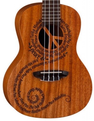 Luna Mahogany Maluhia Peace Concert - ukulele koncertowe elektryczne-2733